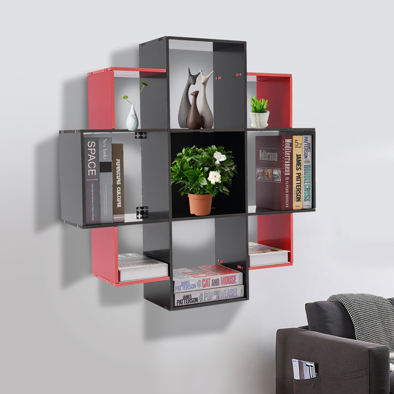 Bibliothèque flottante H 35,43 "x l 35,43" Kell