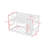 Twin Over Twin Wood Bunk Bed With Headboard And Footboard-1234268111