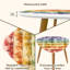 Ensemble de 2 tables basses gigognes Triangle