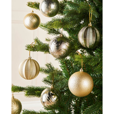 9.29cm Solid Colour Plastic / Acrylic Bauble