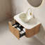Meuble-lavabo et lavabo flottant Modern