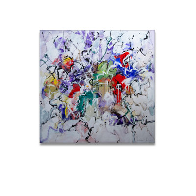 One of a Kind Original Untitled II by Salvatore Principe - Wrapped Canvas Painting