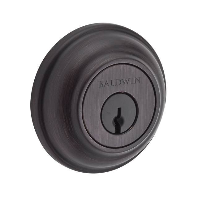 Traditional Round Double Cylinder Deadbolt with Smartkey