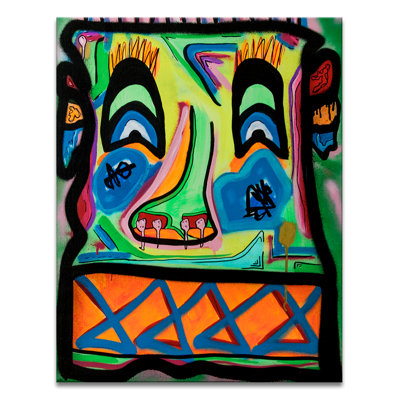 One of a Kind Art Untitled III by  - Wrapped Canvas Original Painting
