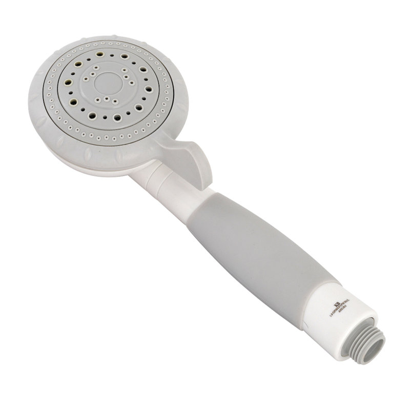 Kingston Brass Kaiser 4-Function Hand Shower, White/Gray
