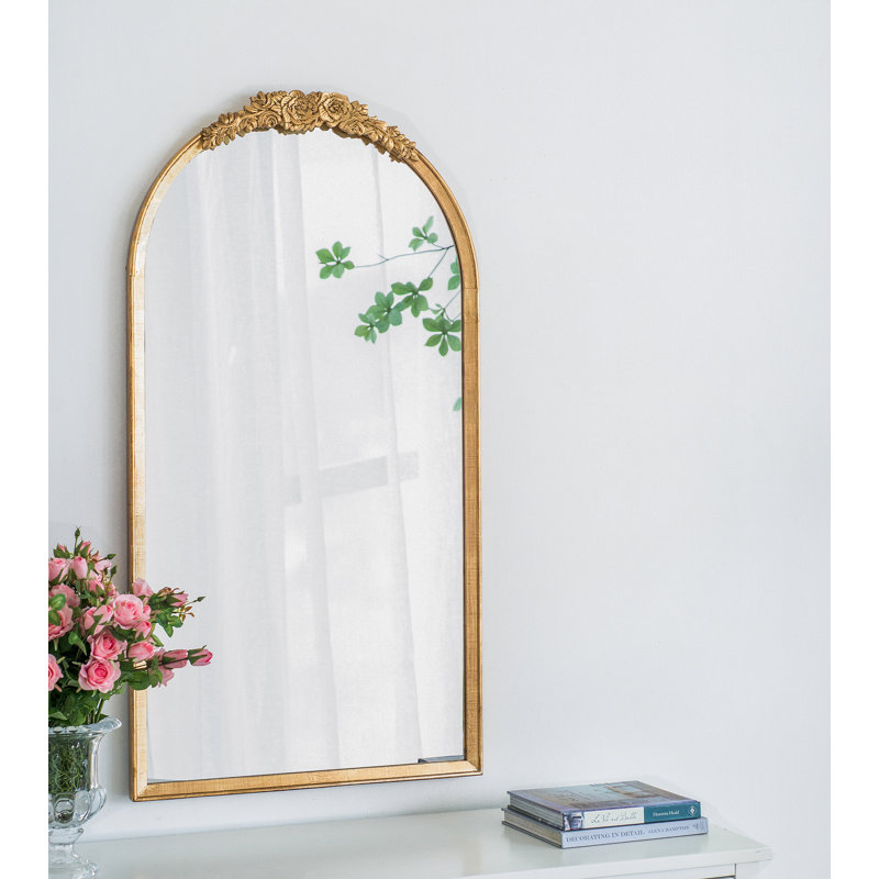 28"x53" Wood Floor Mirror, Full Body Mirror Dressing Make up Mirror for Bathroom Bedroom Living Room