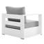 Ensemble de 3 pièces de patio en aluminium thermolaqué Tahoe par Modway-67492300-67492302