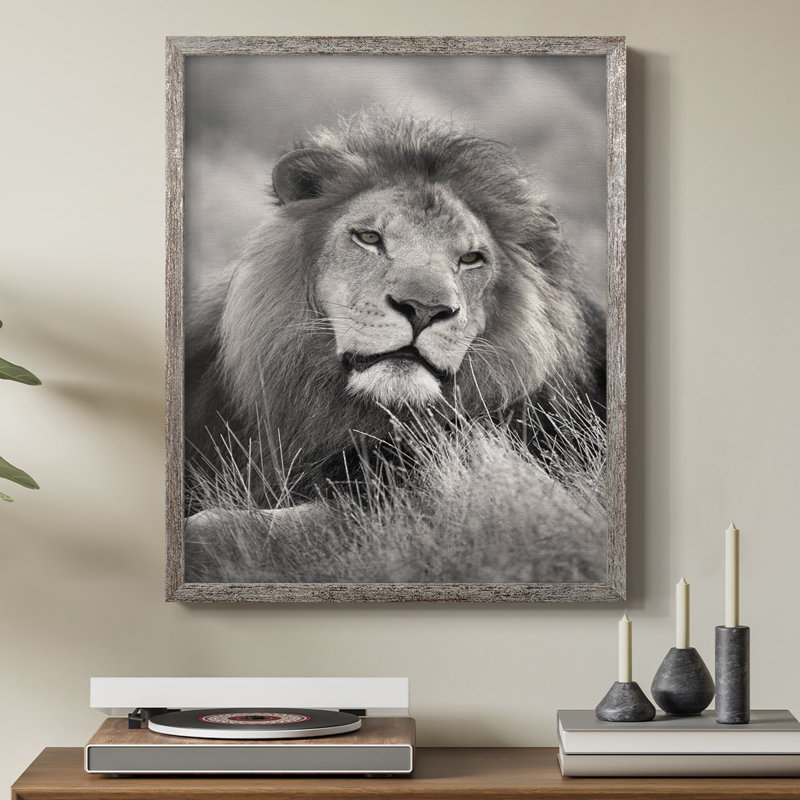 «Pride of the Pride», reproduction encadrée - bois massif, H 30 po x l 24 po