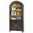 Aterion 70.9" Arched Storage Bookcase