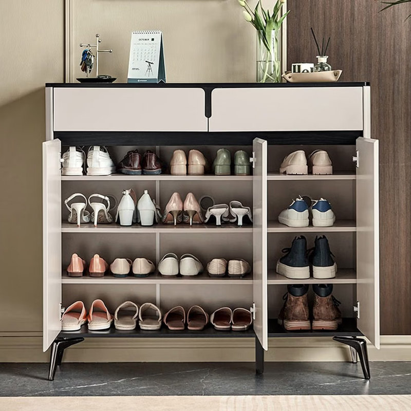 Armoire à chaussures moderne, simple et tendance