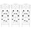 110.5cm H x 42.5cm W Steel Border Fencing-125281738