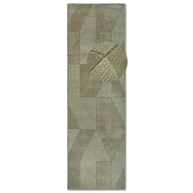  Kollektion 1906 Hand Crafted Hand Loomed Area Rug, Runner 80 x 250cm