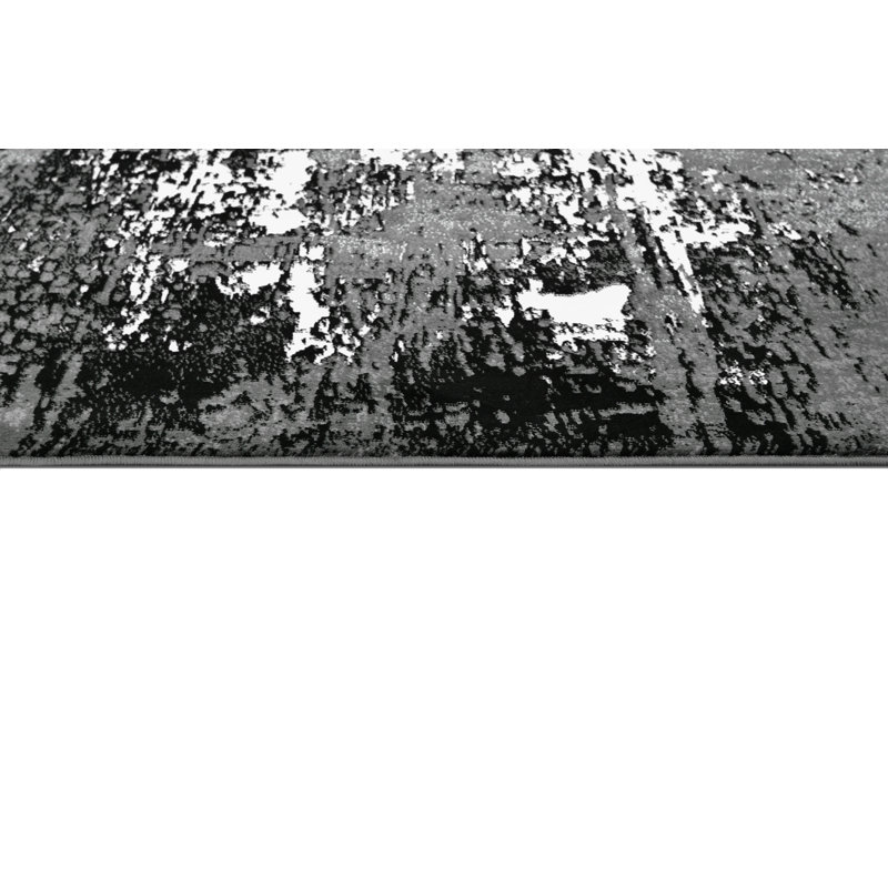 Abstract Indoor Rug, Runner 2' x 7'