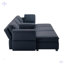 Canapé-lit modulaire modulaire avec rangement 6 places-916662527