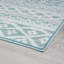 Tapis rayé bleu clair Campbelltown-349671517