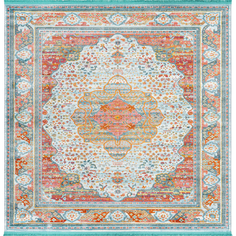 Oriental Indoor Rug, Square 8'2"