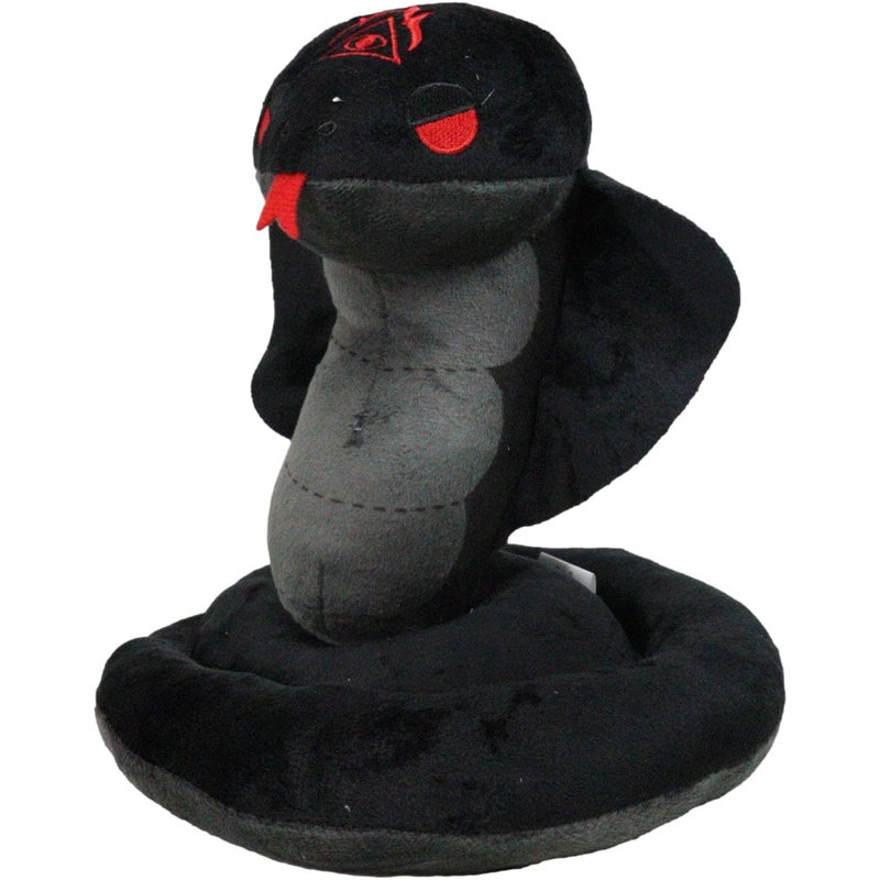 Underworld Mythological Creature Venomous Cobra Snake Decorative Luxe Soft Plush