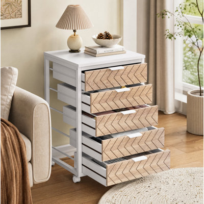 Jasonn 19.69 " Wide 4 - Drawer Storage Cabinet with