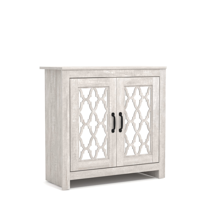 Heron Chessani 12 Pair Shoe Storage Cabinet, Dusty Grey Oak