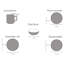 Allround - Love Bavaria 10 Piece Dinnerware Set, Service for 2