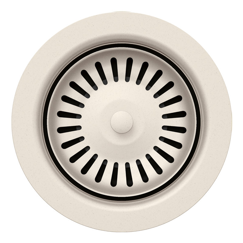 SILGRANIT-Matched Metal Basket Strainer, Soft White