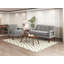 Modern Living Room Causeuse Chenille Upholstery Coils Coils-1623738470