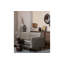 Solid Wood Tray Top Pedestal End Table