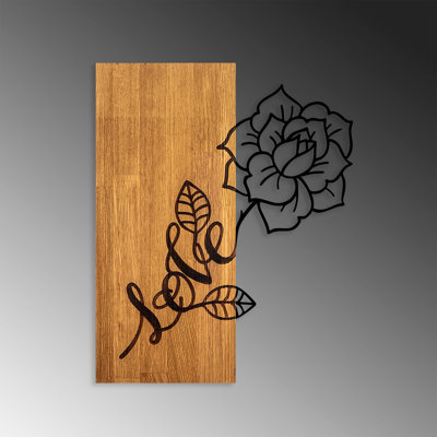 Décoration murale en bois