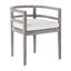 Chaise avec accoudoirs d'extérieur en teck Santa Barbara-70062087-70062088-113694030