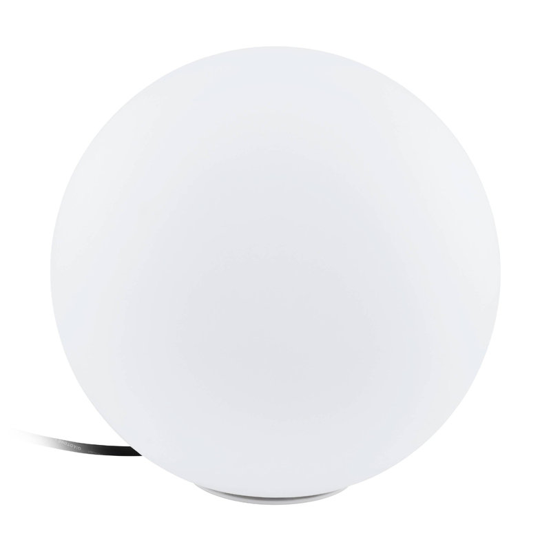 Fullerton White Plug-in Integrated LED Floor Light, 30" H x 30" W x 30" D