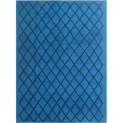 Shetler Wool Geometric Indoor Rug