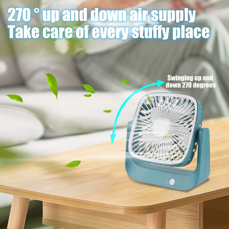 Mini ventilateur USB kndnd, Blue