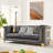 2Pcs Velvet Sofa Set