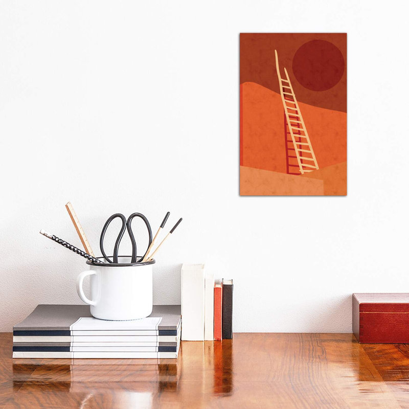 Desert by Reyna Noriega - Wrapped Canvas Print, 20.32 cm H x 30.48 cm W