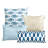Baffle Box Stitch Geometric Shapes Comforter Set-1283431323