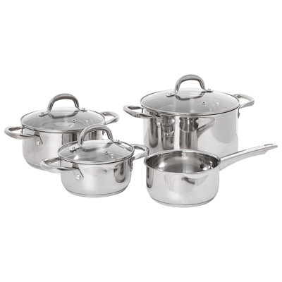 PRIMECOOK 7 - Piece Stainless Steel Cookware Set