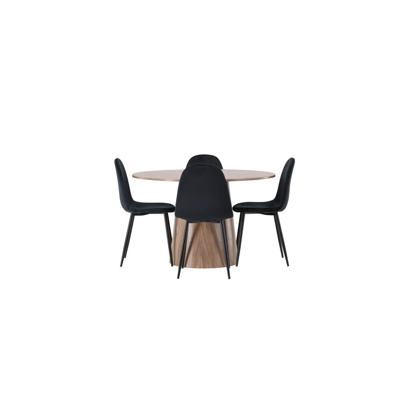 Taylor 4 - Person Dining Set, Beige