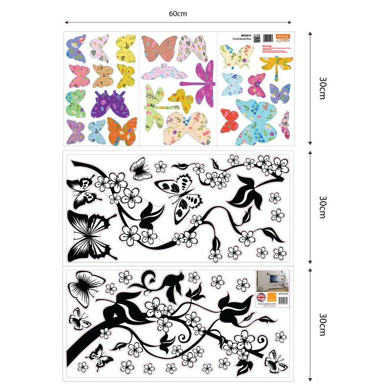 Butterfly Wall Sticker for Home Decor