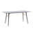 Quevon Ceramic Tile Rectangular Dining Table,dinning table,dining room table-283583329-283226537