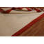 Tapis unique en laine beige 4 pi x 5 pi 8 po One Age