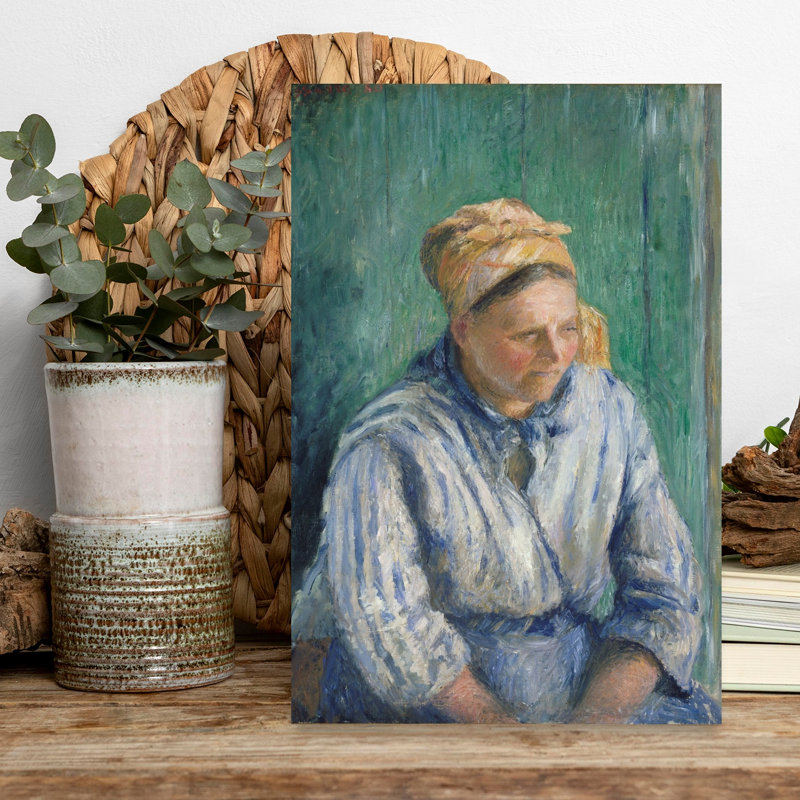 Washerwoman, Study, 1880 Impressionist Abstract Contemporary Wall Art Print - Print, 45.72cm H x 30.48cm W