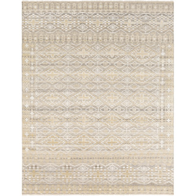 Tapis brun clair / kaki Indrakumar