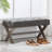 PU Leather Upholstered Entryway Bench
