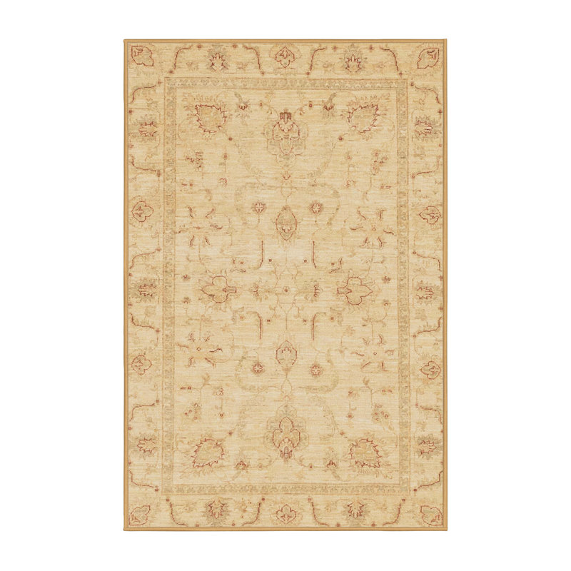 Tapis décoratif multicolore à motif abstrait, Rectangle 5 pi x 7 pi