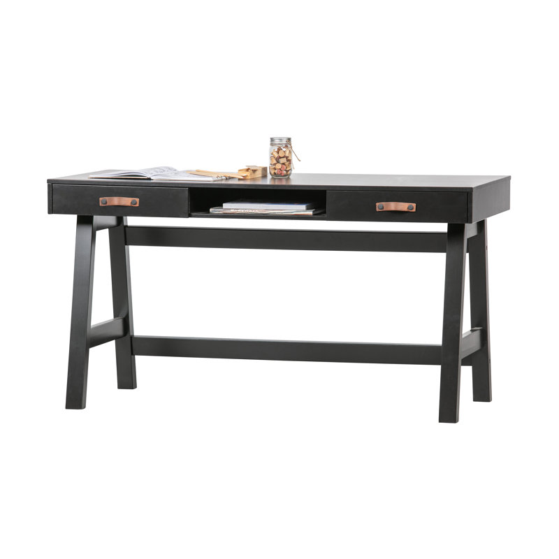 Dian Pine Black Desk