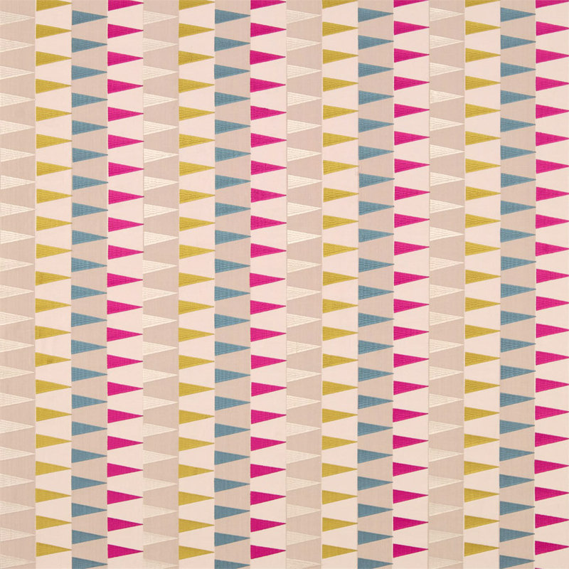 Azul Fabric, Fuchsia/Seaglass/Zest