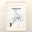 Sherbrooke, carte de la ville, impression-262770872-262771043