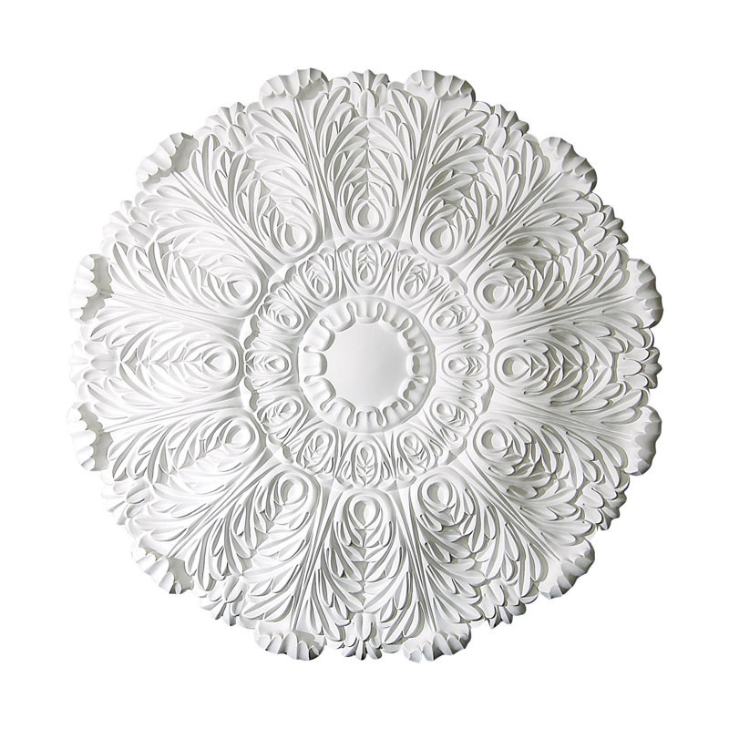 31.5 in. H x 31.5 in. W x 1.875 in. D Urethane Ceiling Medallion