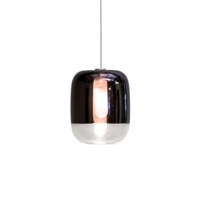 Gong 1 - Light Chrome Single Pendant