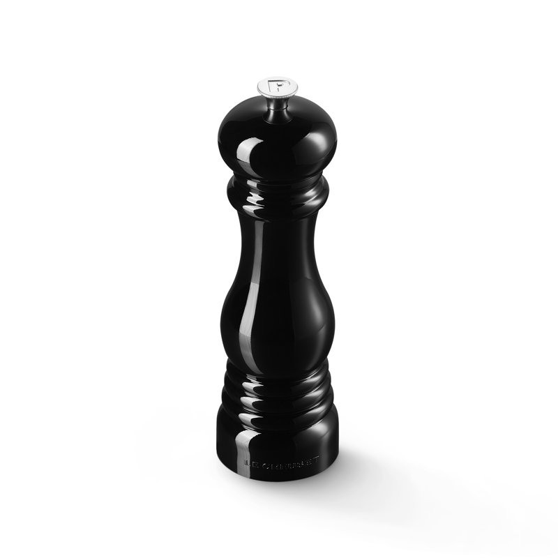 Le Creuset Classic Pepper Mill, Satin Black